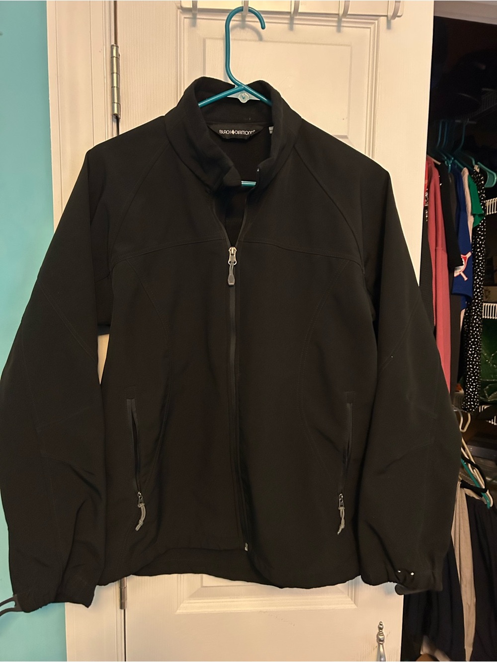 Black Diamond Men's Black Performance Softshell Jacket